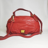 Marc Jacobs Vintage 2 Ways Handle Original Preloved (Tas) - Coral Red