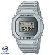 Casio G-Shock DW-5600FF-8D DW-5600FF-8 DW5600FF Metallic Silver Retrofuturistic Vintage Digital Watch