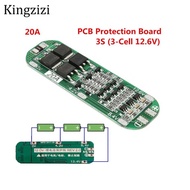 3S 20A Li-ion 18650 PCB BMS 12.6V 64x20x3.4mm Lithium Battery Rechargeable Circuit