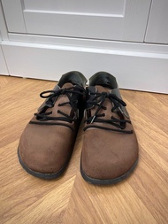 德國製勃肯birkenstock montana蒙大拿真皮鞋/麂皮/牛戈巴:少穿，平時穿也都有套襪子，尺寸40號，品項如圖個人自評約8成新，售1980
