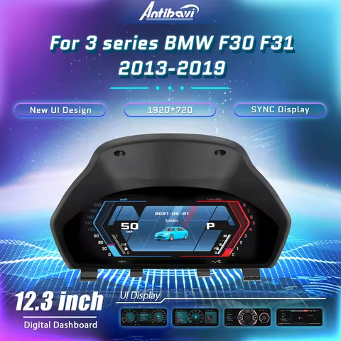 12.3 " LCD Auto Instrumentenpaneel Virtuele Cockpit For BMW 3 4 Series F30 F31 GT-F34 F32F33 F36 418