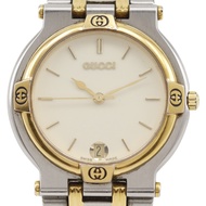 Gucci GUCCI 手錶 9000米 不鏽鋼石英模擬顯示象牙色錶盤 男女通用 [二手]