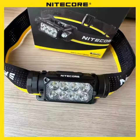 Running HC65 UHE Headlamp 2000 Lumens NITECORE Hiking USB-C Rechargeable Three-light Source Triple O