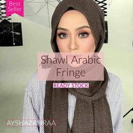 Part 1-Arabic Shawl Fringe Cotton (Shawl Arabic/Shawl Negro)