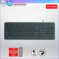 HP 150 Wired Keyboard 664R5AA - BLACK