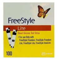 Abbott Freestyle LITE Blood Glucose Exp.12/2026แผ่นตรวจน้ำตาลในเลือดฟรีสไตล์ ไลท์