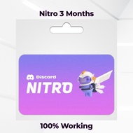 Discord Nitro 3 Month + 2x Server Boost | New