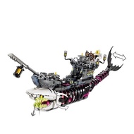 Series Nightmare Building Block Toys Hunter Assembled Shark Dreamland Pirate Ship Compatible Lego 71
