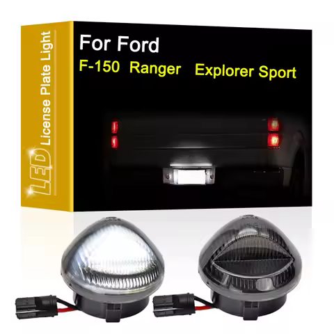 12V LED Number Plate Lamp For Ford F-150 F150 01-14 Ranger 04-07 xplorer Sport Trac 07-10 White Lice