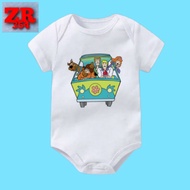 KATUN SCOOBY DOO THE MOVIE BABY T-SHIRT BABY CLOTHES AGE 0 - 12 MONTHS TO 1 YEAR BABY KIDS NEWBORN A