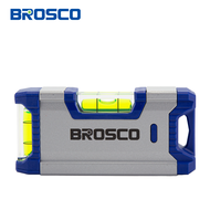 Thước thủy nhôm có từ tính (kích thước 90-110mm) BROSCO