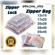 Zipper Lock Zipper Bag/ Zipper Storage Bag Multipurpose Travel Pouch/ Zipper Pouch/