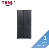 [Klang Valley Delivery Only] Sharp SJF921VMSS Fridge 4 Doors G750L PCI J-Tech Inverter Hybrid Coolin
