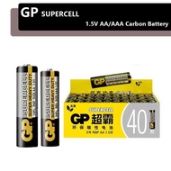 GP SUPERCELL 1.5V 4AA (GP15PL ) / 4AAA (GP24PL) SUPER HEAVY DUTY BATTERY