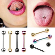 Barbell piercing tongue earring/ tongue barbell/ eyebrow earring/ lip earring lip barbell/ ear barbe