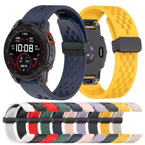 26 22 20MM Silicone watch band Straps For Garmin Fenix 7X 7 7S Pro 6X 6 6S 5S 5X Plus/Epix Pro Gen2 