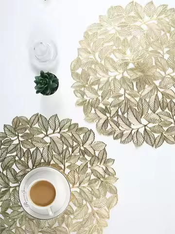 Tabletex Hot Selling 1 Piece One Leaf PVC Injection Cushion - Durable And Fashionable Table Decorati