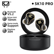 [HH6F] KZ SK10 PRO TWS Bluetooth-Compatible Earphone Wireless Touch Control Headphone HiFi Stereo Ba