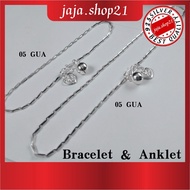 | 925 Silver Bracelet & Anklet GUA | 925 Silver & (Earloop) | 925. Silver Bracelet & Anklet
