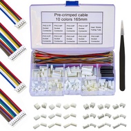 PH 2.0mm JST Connector Socket Kit with Pre-Crimped Cables Wire 2/3/4/5/6/7/8/9/10 Pin Housing JST Ad