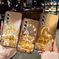 Oppo A3X 5G / A80 5G / A3 PRO case printed with Lucky horse image CNY