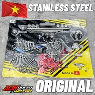 ORIGINAL VIETNAM SALAYA SCREW SET SIAP WASHER Y15ZR Y16 NVX155 LC135 V8 LC135 EX5 SALAYA SCREW/ DIAM