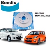 (1pc) Bendix Swiftfit Disc Brake Rotor Front for  PERODUA MYVI 1.0 1.3 2005-2010 (BR9547)