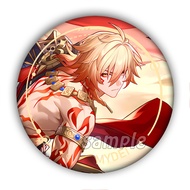 ของเล่นเข็มกลัดการ์ตูนปุ่มป้ายสัญลักษณ์ของตกแต่งกระเป๋าของขวัญของตกแต่งเกม Honkai Star Rail Mydeimos