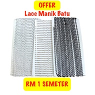 [OFFER] Lace Manik Batu - { HANYA RM 1 UNTUK SEMETER }