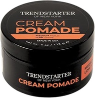 TRENDSTARTER - CREAM POMADE (4oz) - Medium Hold - Low Shine - Water-Based All-Day Hold Premium Hair 