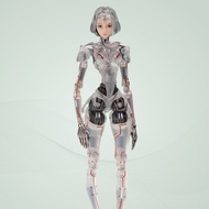Bone Shell Workshop AI Agent Hand-Made Ornaments ai Ladies C1 Transparent Color 1/12 Action Figure H