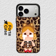 Hybrid Case Casing Softcase iphone 17 16 15 14 13 12 11 Mini Plus X Xs Max XR Crybaby LeopardPro Max