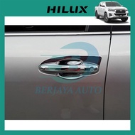 Toyota Hilux 2015 - 2022 Krom Penutup Pemegang Pintu Luar Kereta Pelindungan Berjaya Auto Aksesori K