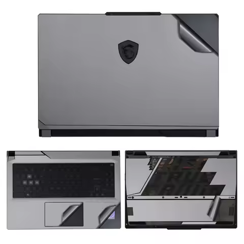 Vinyl Laptop Skin for MSI Cyborg 14 15/Bravo 17 C7VF Protective Film for MSI Creator M16 B13UDX Top 