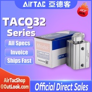 AirTAC - TACQ32 Compact Cylinder with Guide Rods TACQ12/16/20/25/32/40X10X20X25X30X40X50S