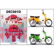 Demak Body Cover Set ECO110 Classic Motor Red Blue Green Yellow ECO 110 Original Demak Accessories M