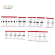 1N4148 1N4007 1N5819 1N5399 1N5408 1N5822 FR107 FR207 Diode,Electronic Components Package,Diode Asso
