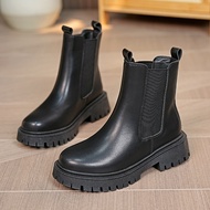 Casual Thickened Martin Boots Chelsea Women's Short Boots