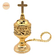 Charcoal Incense Burner Gold Incense Holder Charcoal for Incense Burner Censer Incense Burner Cathol