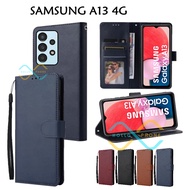HP Flip Case Samsung A13 4G Wallet Leather Case Premium Casing Samsung A13 4Ghp