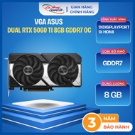 ASUS Dual RTX 5060 Ti 8GB GDDR7 OC VGA (DUAL-RTX5060TI-O8G) - Genuine Product