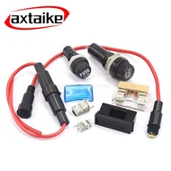 5*20mm 6*30mm Black Insurance Tube Socket Fuse Holder fuse clamp box 6A 10A 125V 250V glass tube fus