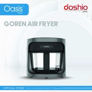 Doshio Goren Air Fryer (4L) - Mesin Goreng Tanpa Minyak | Durable Visible Glass Pot | LED Touch Screen Display | 气炸锅