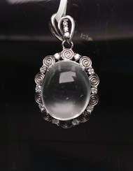 寶麗金珠寶-天然水沫子白鋼墜