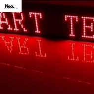 LED p10 module running text out door outdoor