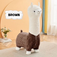 EVERBLOOM Super Cute Llama Alpaka Alpaca Soft Toy Bilik Tidur Decoration Stool