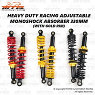 RACING ADJUSTABLE MONOSHOCK ABSORBER 330MM