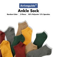 Arrive Guide Premium Casual Socks Men Sock (3 Pair) US8018