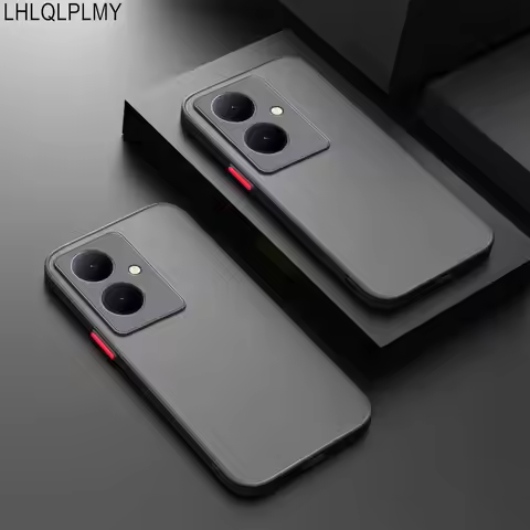 Luxury Shockproof Matte Case For Vivo V29 Lite 5G V29E Y27 Y28 Y03 Y18 Y28S Y27S V30 V40 SE V30E V50