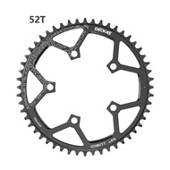 Deckas 110BCD Road Bike Chainring 36T 38T 40T 42T 46T 48T 50T 52T Aluminum Bicycle Narrow Wide Chain